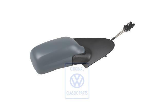 Volkswagen Polo 3 (6N) buitenspiegelbehuizing - rechts, gegrond, linksgestuurd