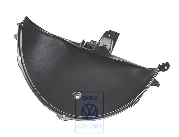 Volkswagen Polo 3 (6N) instrumentafdekking onder - satijnzwart, links gestuurd