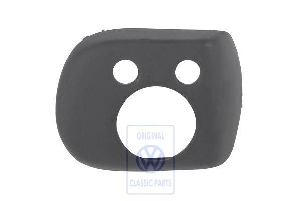 Volkswagen Polo 3 (6N) spiegelafdekking - links, satijnzwart