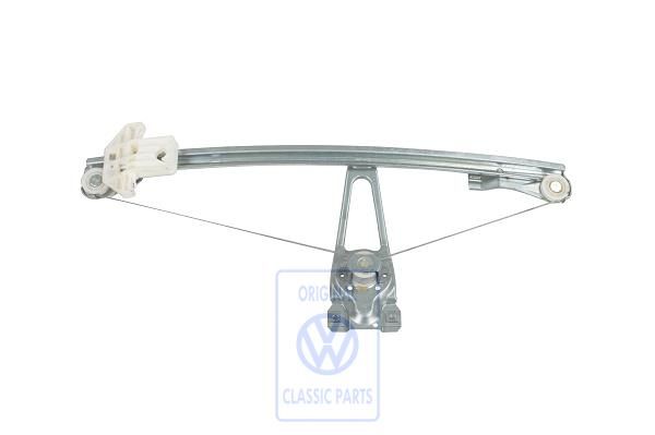 Volkswagen Polo 3 (6N) handmatig raammechanisme - rechtsachter, 4-deurs
