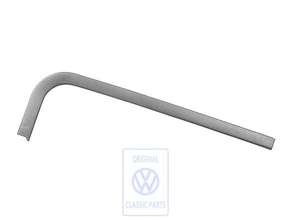 Volkswagen Polo 3 (6N) instaplijst - links, bijna zwart, 4-deurs