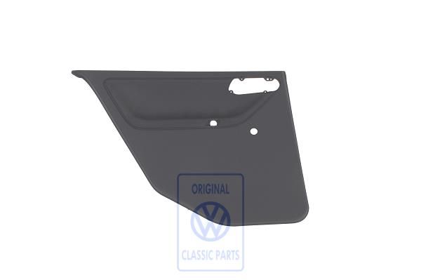 Volkswagen Polo 3 (6N) deurbekleding 4-deurs - linksachter, gebroken zwarte stof