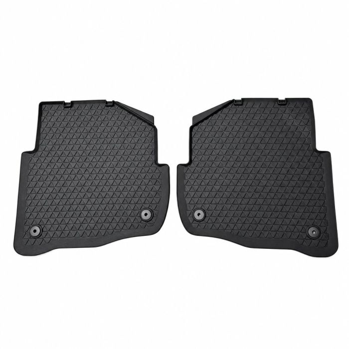 Volkswagen Polo (4N) all-weather mattenset- achterzijde - zwart