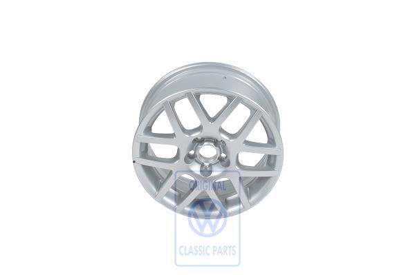 Volkswagen Polo 4 (9N) lichtmetalen velg Montreal II 6,5x16 ET43 - chroom