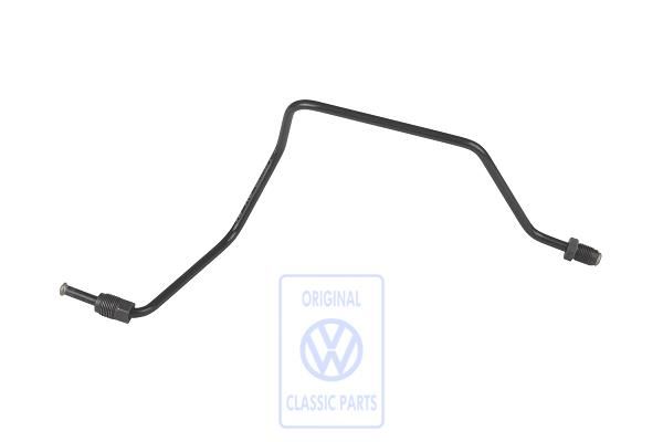 Volkswagen Fox (5Z) remleiding regelaar naar remslang - rechtsachter (zonder ABS)