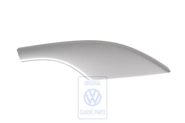 Volkswagen afdekking dakreling - linksachter, crosszilver