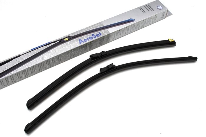 Volkswagen Polo 4 (9N) set aero-ruitenwisserbladen