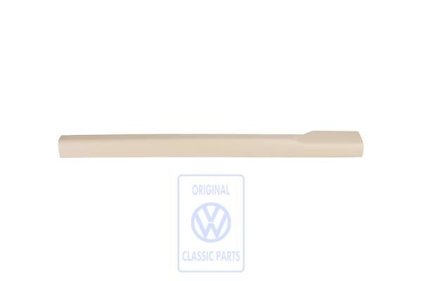 Volkswagen Polo 4 (9N) instaplijst - links, crèmebeige
