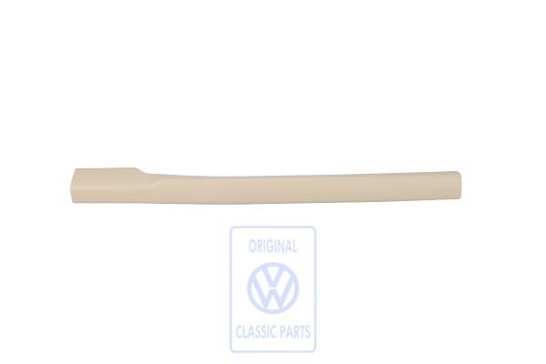 Volkswagen Polo 4 (9N) instaplijst - rechts, crèmebeige, 2-deurs