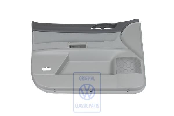 Volkswagen Polo 4 (9N) deurpaneel - linksvoor, antraciet/flanelgrijs, 4-deurs