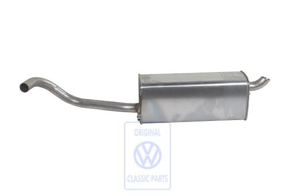 Volkswagen Polo 4 (9N) einddemper (AXU)