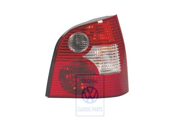 Volkswagen Polo 4 (9N) achterlicht rechts - rood/wit