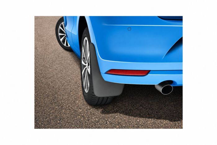 Volkswagen Polo 5 (6R) spatlappenset - achterzijde