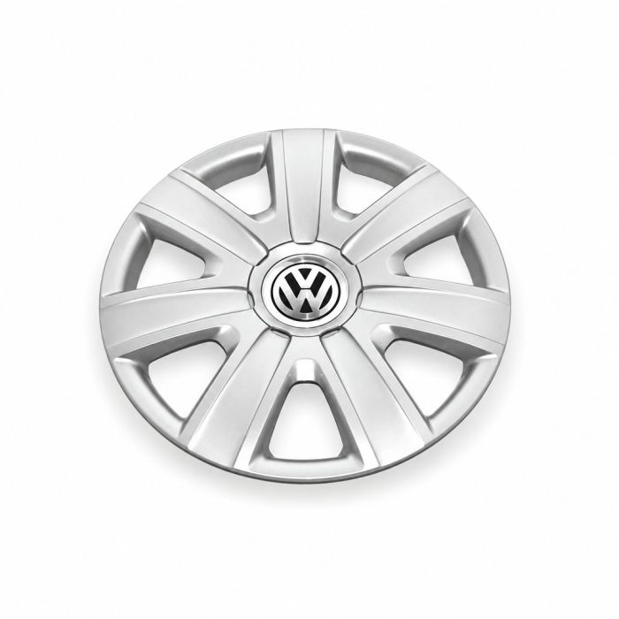 Volkswagen Polo 5 (6R) wieldop - wieldop briljantzilver/chroomglans