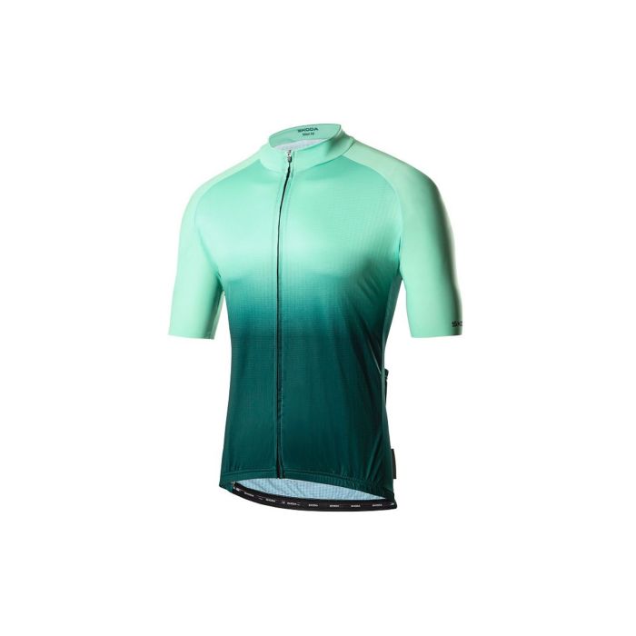 Škoda wielershirt (heren, Electric Emerald) – maat L