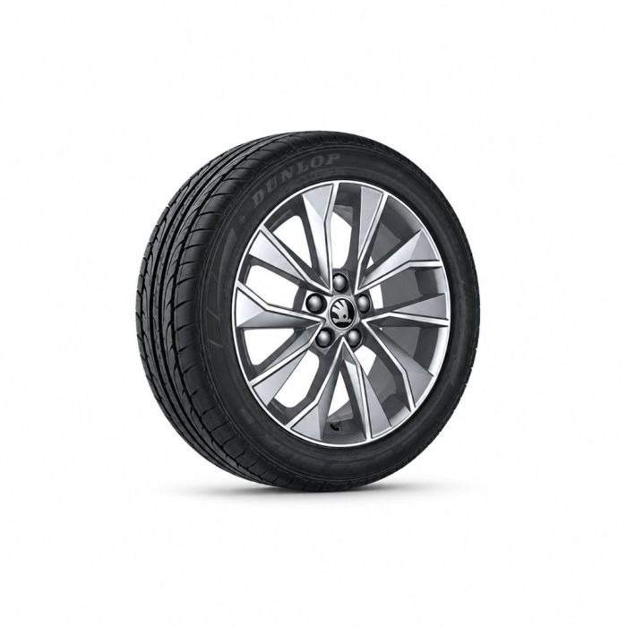 Škoda Fabia 3, Rapid (NH) lichtmetalen velg - zilver (16 inch)