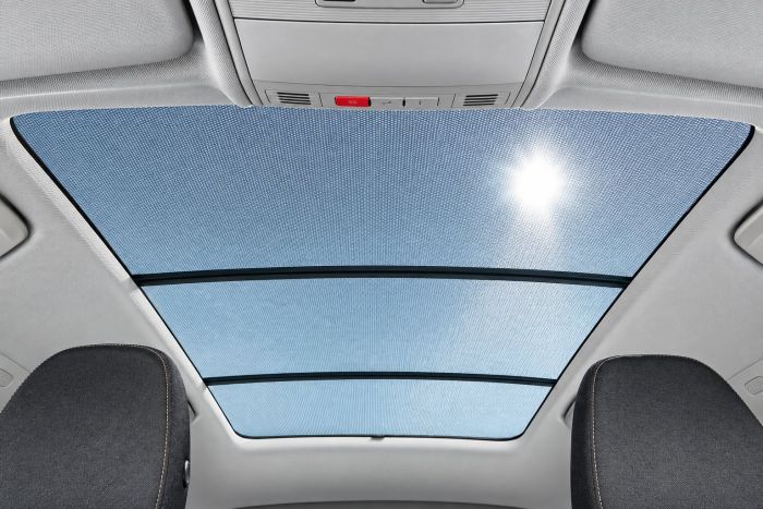 Škoda Fabia 4 (PJ) zonnescherm voor panoramadak