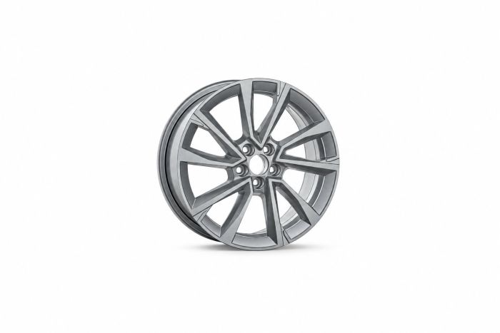 Škoda Fabia 4 (PJ) lichtmetalen velg - zilver (17 inch)