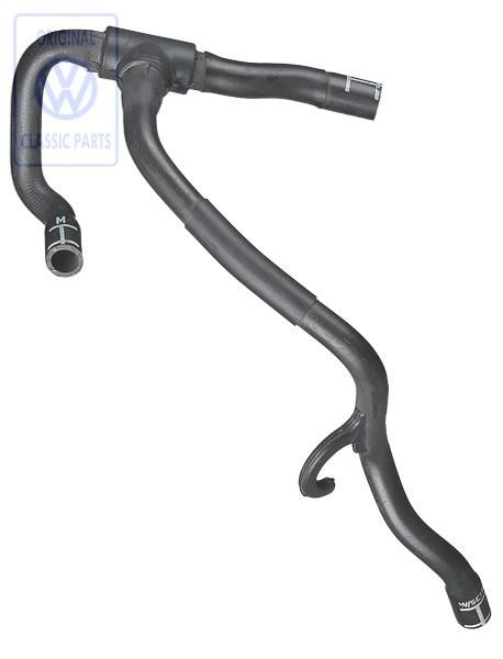 Volkswagen Polo 3 (6N) retourkoelwaterslang (1.4 automaat)