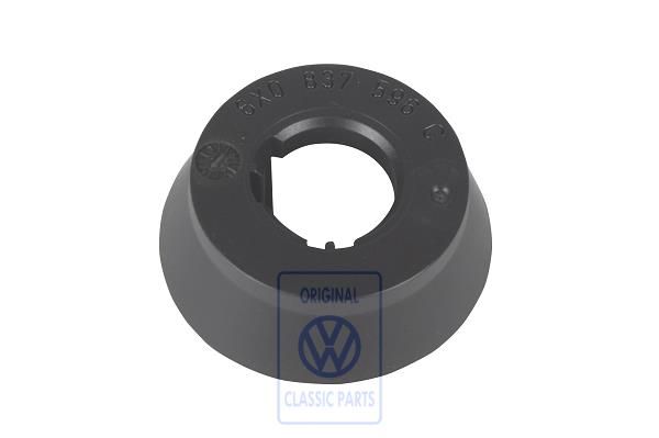 Volkswagen Lupo afstandring raamzwengel - rechts, zwart