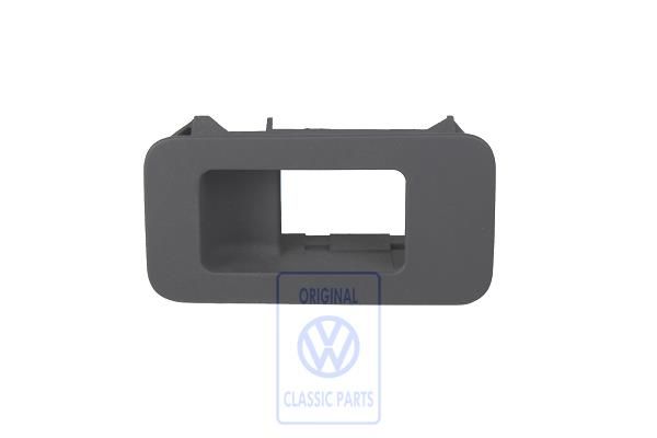 Volkswagen Lupo schakelaarafdekking - rechts, zwart