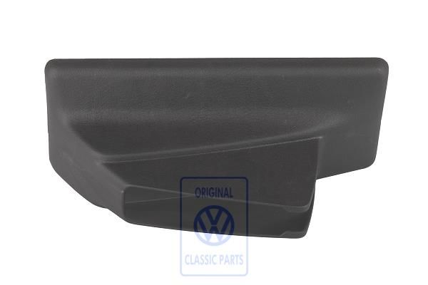 Volkswagen Transporter T4 handremhendelbekleding zonder draaistoelen - satijnzwart