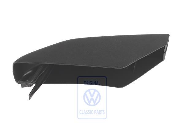 Volkswagen Transporter T4 handremhendelafdekking voor draaistoelen - satijnzwart