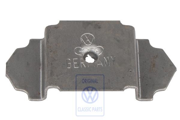 Volkswagen Transporter T4 houder schroefdraadplaat openslaande deuren