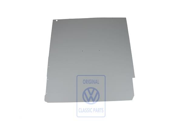 Volkswagen Transporter T4 zijwandbekleding rechtsvoor - kiezelgrijs, houtvezelplaat