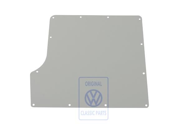 Volkswagen Transporter T4 achterdeurbekleding linksonder - kiezelgrijs
