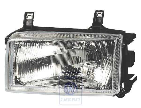 Volkswagen Transporter T4 halogeenkoplamp korte neus - links, rechtsverkeer