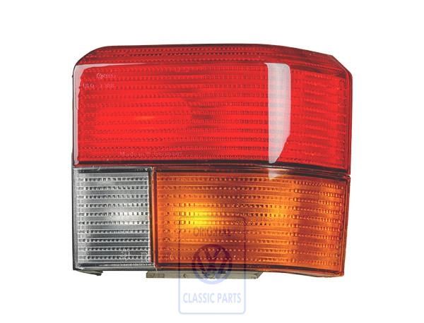Volkswagen Transporter T4 achterlicht rechts - satijnzwart, rood/wit/geel