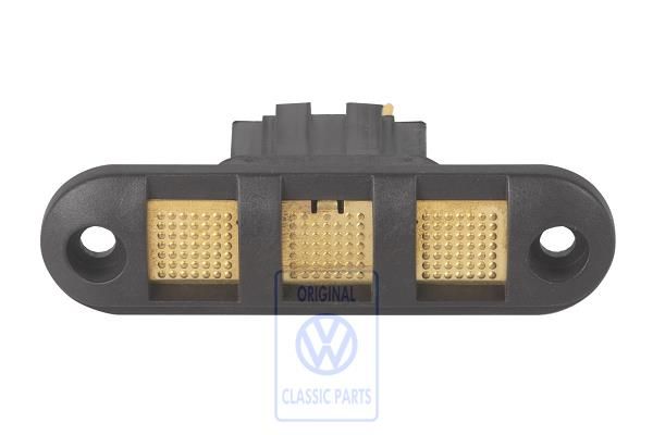 Volkswagen Transporter T4 contactplaat schuifdeur met centrale vergrendeling