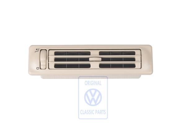 Volkswagen Transporter T4 luchtrooster voor tweede verdamper - lichtbeige