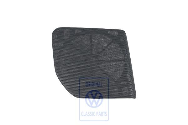 Volkswagen Transporter T4 luidsprekerrooster rechts - laguneblauw, gevoerd dashboard