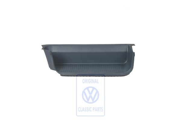 Volkswagen Transporter T4 inzet opstaptrede - links, laguneblauw