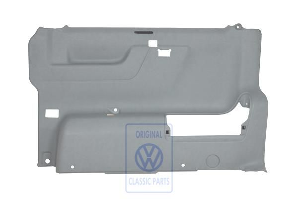 Volkswagen Transporter T4 zijwandbekleding schuifdeur - rechtsachter, lichtgrijs