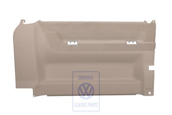 Volkswagen Transporter T4 zijwandbekleding rechtsvoor - lichtbeige, stof