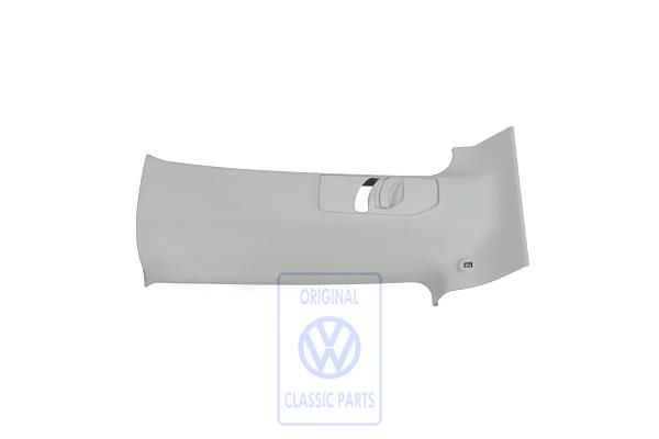 Volkswagen Transporter T4 B-stijlbekleding rechtsboven - parelgrijs