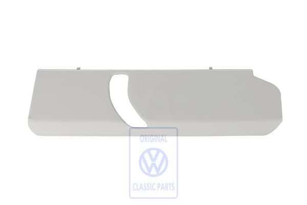 Volkswagen Transporter T4 afdekkap verstelbare gordel - links, parelgrijs