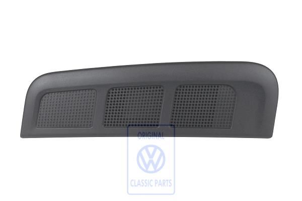 Volkswagen Transporter T4 ventilatierooster - links, satijnzwart, lange wielbasis