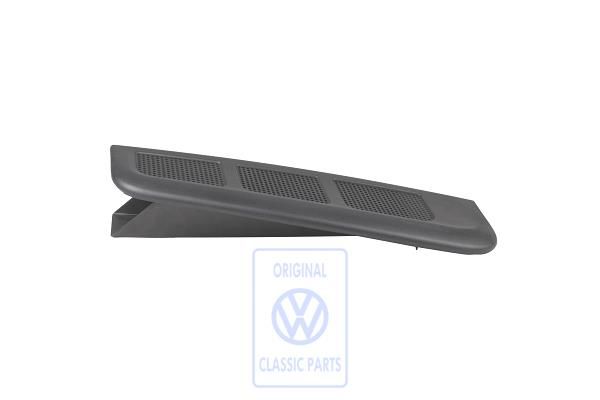 Volkswagen Transporter T4 ventilatierooster - rechts, satijnzwart, lange wielbasis