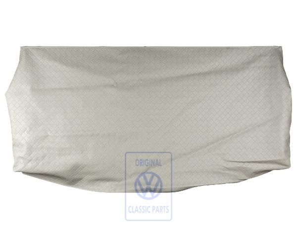 Volkswagen Transporter T4 rugleuningbekleding dubbele cabine - achter, flanelgrijs