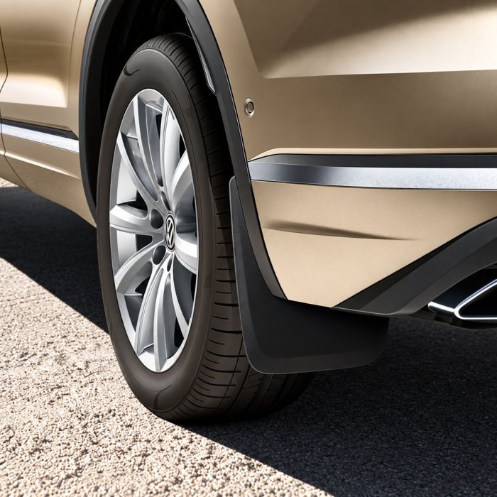 Volkswagen Touareg 3 (CR) spatlappenset - achterzijde
