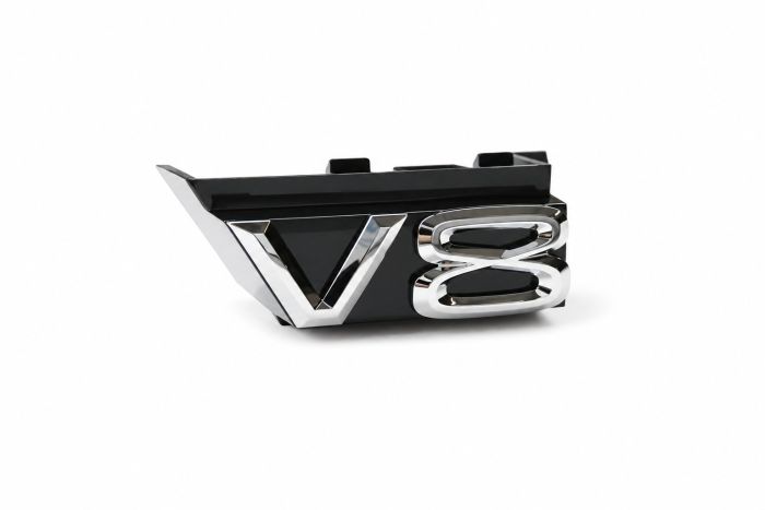 Volkswagen Touareg 3 (CR) logo - chroom V8