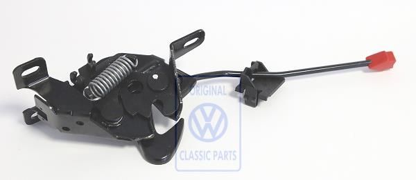 Volkswagen Transporter T4 motorkapslot voor lange neus