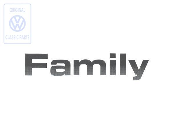 Volkswagen Transporter T4 Family-foliesticker