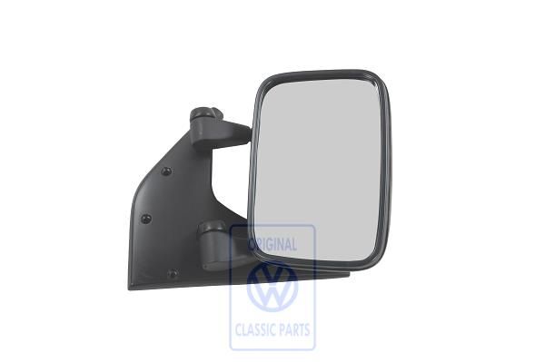 Volkswagen Transporter T4 buitenspiegel met houder convex - links