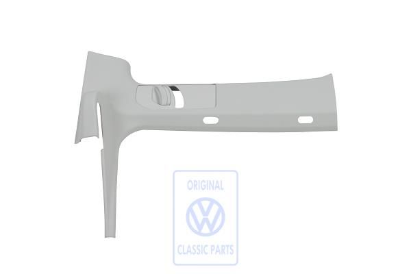 Volkswagen Transporter T4 B-stijlbekleding linksboven met schuifdeur - parelgrijs