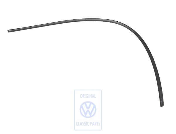 Volkswagen Transporter T4 bies A-stijl - satijnzwart